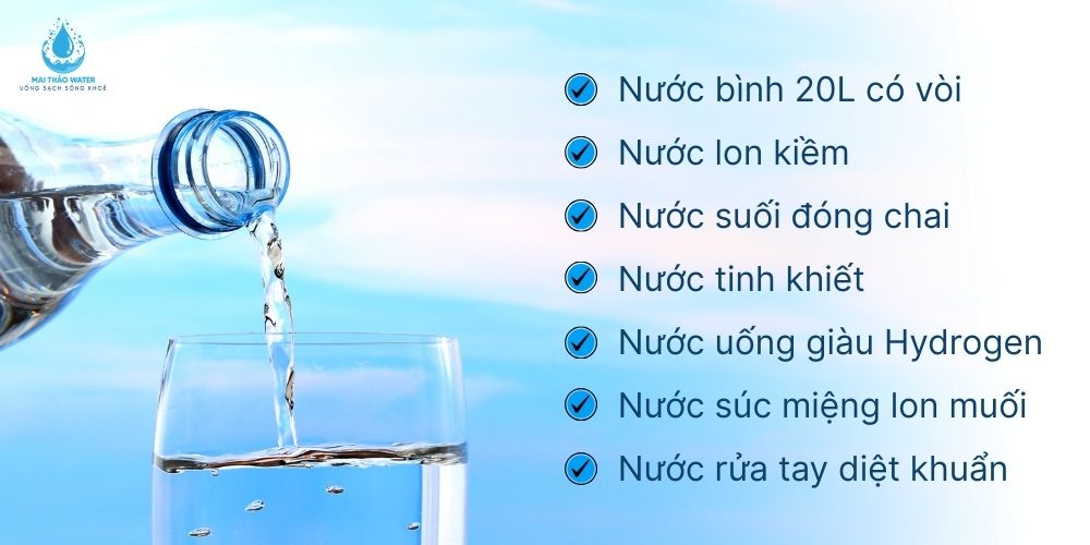 Danh mục sản phẩm nước uống Mai Thảo