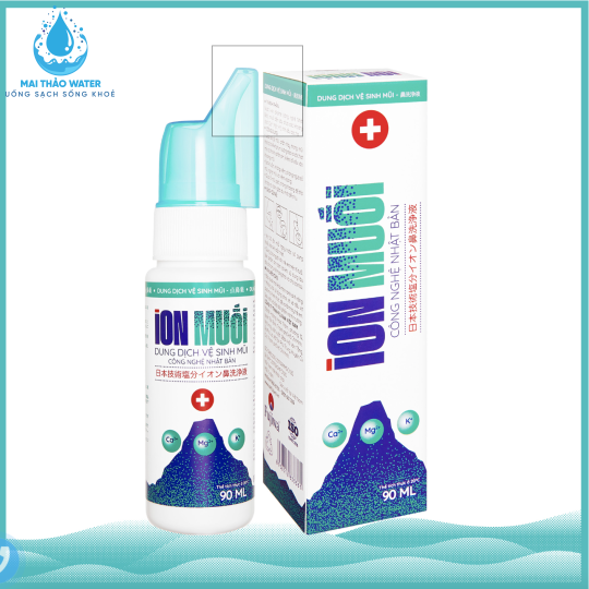 Dung Dịch Vệ Sinh Mũi Ion Muối Fujiwa