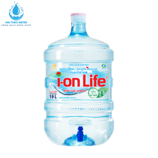 Nước bình Ion Life 19L Có Vòi
