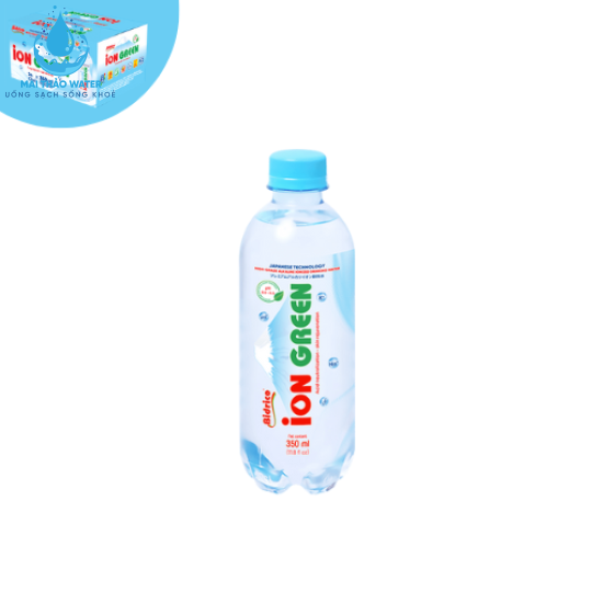  Nước uống ion kiềm cao cấp ION GREEN chai 350ml
