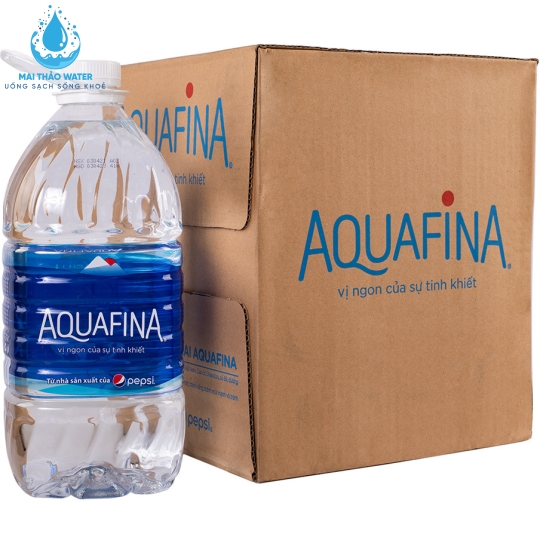 Nước uống Aquafina bình 5L (4 bình/thùng)