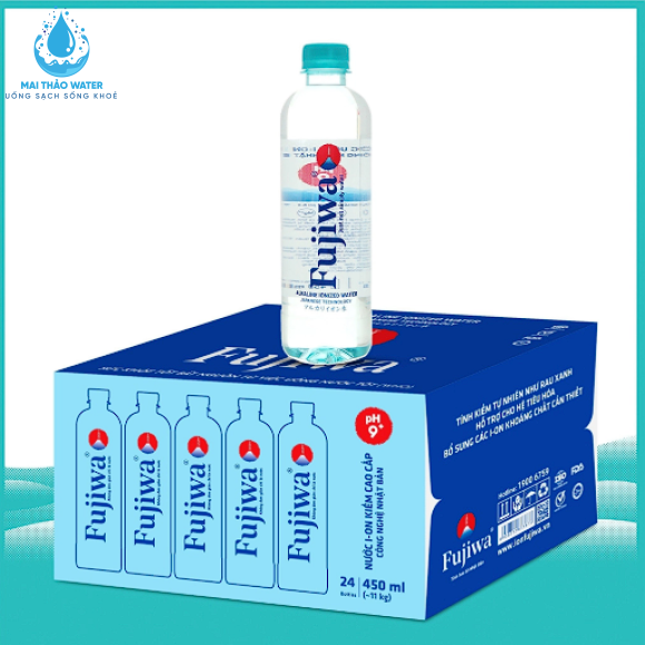 Nước uống ion kiềm Fujiwa 300ml – Thùng 24 chai
