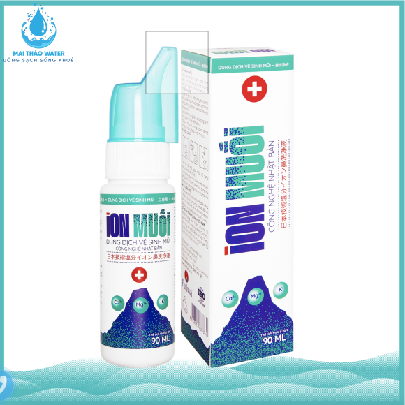 Dung Dịch Vệ Sinh Mũi Ion Muối Fujiwa