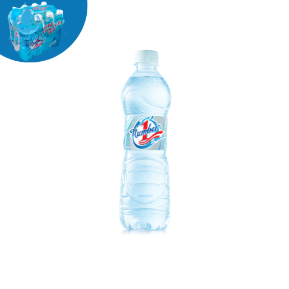Nước suối Number 1 Chai 500ml giá rẻ (Thùng 24 Chai)