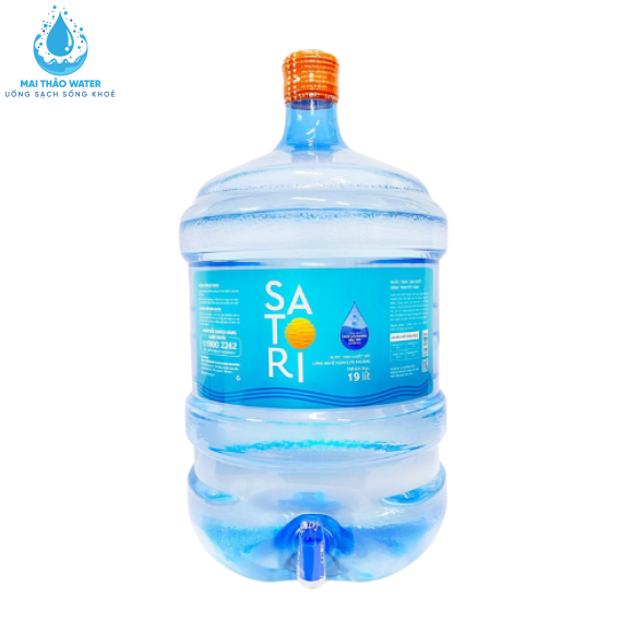 Nước uống Satori 19L Bình Có Vòi