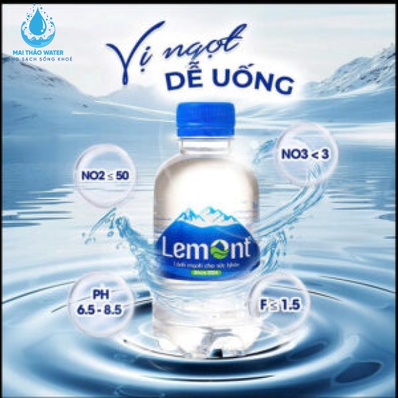 NƯỚC UỐNG TINH KHIẾT LEMONT 250ML- THÙNG 24 CHAI